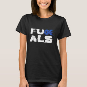 Ondersteuning van ALS-voorlichting T-shirt