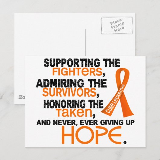 Ondersteuning van bewondering voor het eren van 3. briefkaart (Voorkant / Achterkant)