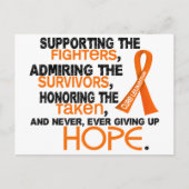 Ondersteuning van bewondering voor het eren van 3. briefkaart (Voorkant)