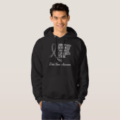 Ondersteuning van bewustwording van hersentumoren hoodie (Voorkant volledig)
