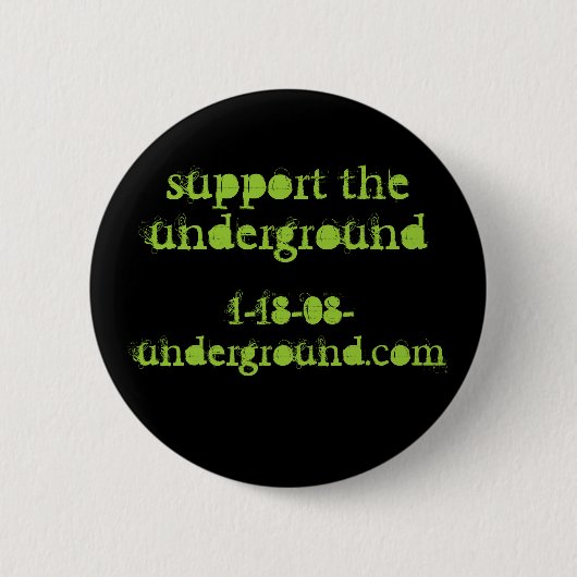 ondersteuning van de ondergrondse ronde button 5,7 cm (Voorkant)