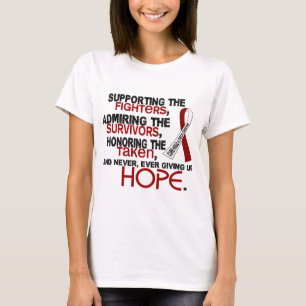 Ondersteuning van de ontvangst van 3.2 hoofdhalska t-shirt