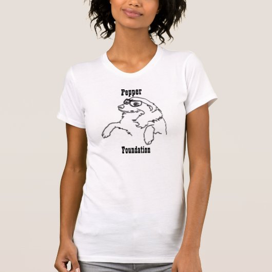 ONDERSTEUNING VAN DE PEPPER-STICHTING RAD T-SHIRTS (Voorkant)