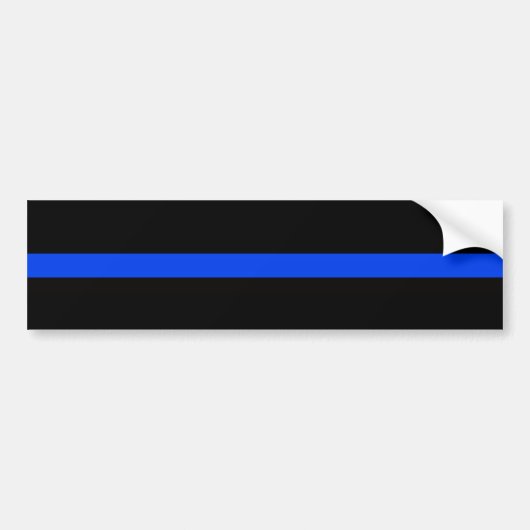 ONDERSTEUNING VAN DE POLITIE BUMPERSTICKER (Voorkant)