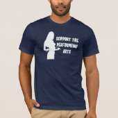 Ondersteuning van de uitvoerende kunsten t-shirt (Voorkant)