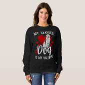 Ondersteuning van Dog Training Patch Emotional Sup Trui (Voorkant volledig)