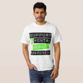 Ondersteuning van geestelijke gezondheid t-shirt (Voorkant volledig)