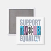 Ondersteuning van gendergelijkheid magneet (Voorkant / Achterkant)
