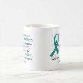 Ondersteuning van het admmenteren van 2 OVARIAN CA Koffiemok (Center)