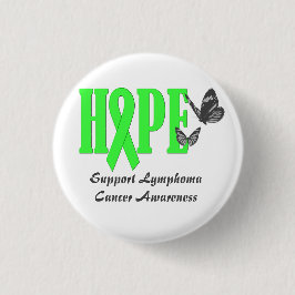Ondersteuning van het bewustzijn van lymfoom kanke ronde button 3,2 cm
