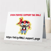 Ondersteuning van het RNLI Kaart (Achterkant)