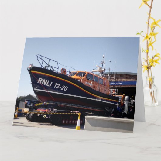 Ondersteuning van het RNLI Kaart (Gele Bloem)