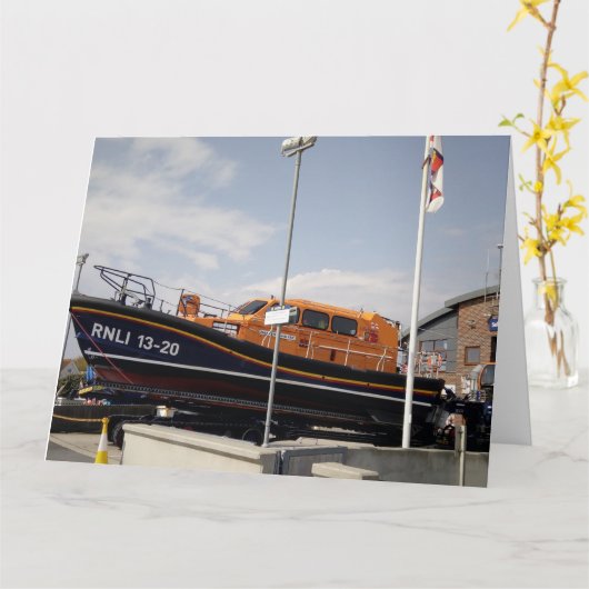 Ondersteuning van het RNLI Kaart (Gele Bloem)