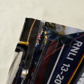 Ondersteuning van het RNLI Strandlaken (In situ)