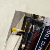 Ondersteuning van het RNLI Strandlaken (In situ)