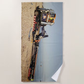 Ondersteuning van het RNLI Strandlaken (Voorkant)