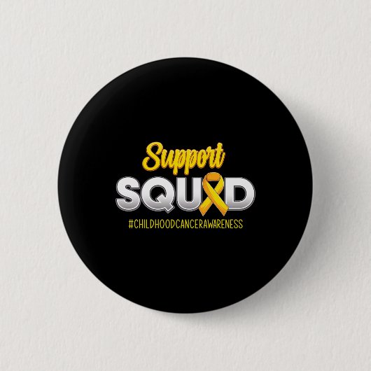Ondersteuning van kankerbestrijding bij kinderen i ronde button 5,7 cm (Voorkant)