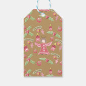 Ondersteuning van kleine bedrijfsnaam cadeau label cadeaulabel (Achterkant)