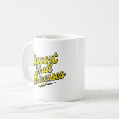 Ondersteuning van kleine bedrijven koffiemok (Voorkant links)