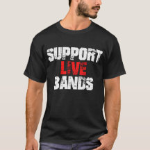 Ondersteuning van live bands