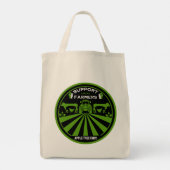 Ondersteuning van lokale Boerderij producten Tote Bag (Achterkant)