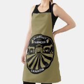 Ondersteuning van lokale Canadese Boerderij produc Schort (Insitu)