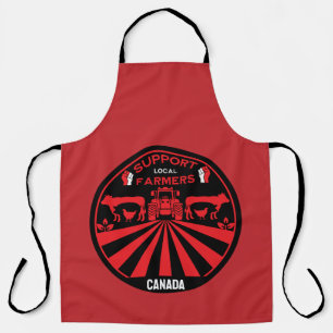 Ondersteuning van lokale Canadese Boerderij produc Schort