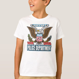 Ondersteuning van lokale politie t-shirt