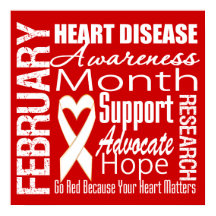 Ondersteuning van maand van bewustmaking van hartz