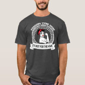 Ondersteuning van Mapenbewustzijnszorg op de voedi T-shirt (Voorkant)