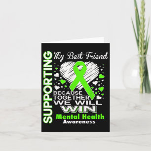 Ondersteuning van mijn beste vriend - Mental Healt Kaart