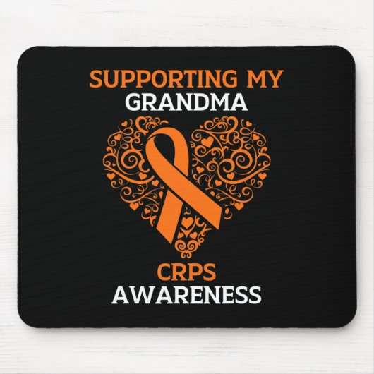 Ondersteuning van mijn oma RSD CRPS Awareness Mont Muismat (Voorkant)