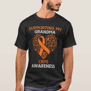Ondersteuning van mijn oma RSD CRPS Awareness Mont T-shirt