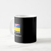 Ondersteuning van Oekraïne is ondersteuning van de Koffiemok (Voorkant links)