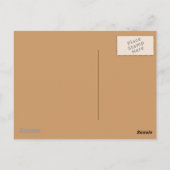 ONDERSTEUNING VAN onze troepen Briefkaart (Achterkant)
