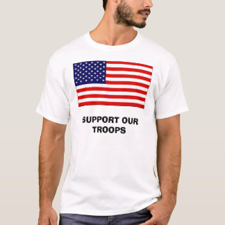 ONDERSTEUNING VAN ONZE TROEPEN T-SHIRT