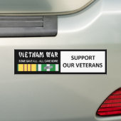 ONDERSTEUNING VAN ONZE VETERANEN BUMPERSTICKER (Op auto)