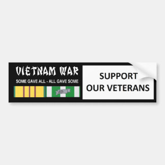 ONDERSTEUNING VAN ONZE VETERANEN BUMPERSTICKER