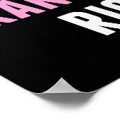 Ondersteuning van transgenderrechten poster (Hoek)