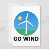 Ondersteuning van windenergie – Pro Clean Wind Pow Kaart (Voorkant)