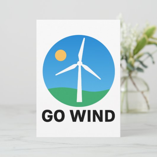 Ondersteuning van windenergie – Pro Clean Wind Pow Kaart (Staand voorkant)