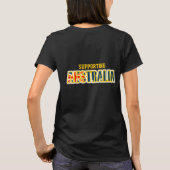 Ondersteuning voor Australische grafische T-shirt (Achterkant)