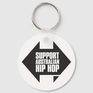 Ondersteuning voor Australische hip Hop Key Ring Sleutelhanger