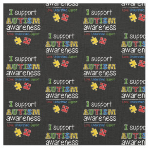 Ondersteuning voor Autism Awareness Pattern met Pu Stof
