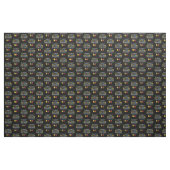 Ondersteuning voor Autism Awareness Pattern met Pu Stof (Fat Quarter)