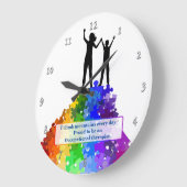 Ondersteuning voor autisme tijdens het beklimmen v grote klok (Hoek)