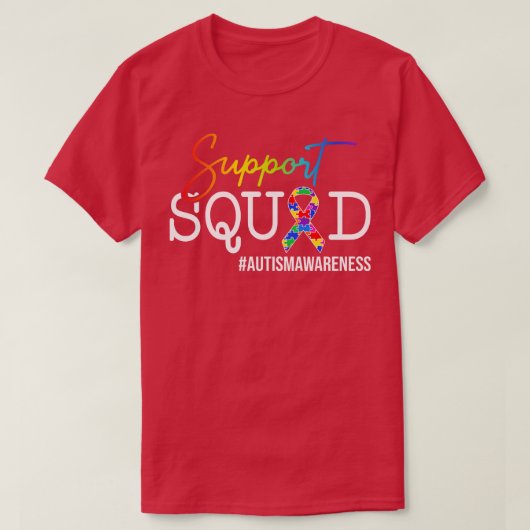 Ondersteuning voor autismebewustzijn t-shirt (Design voorkant)