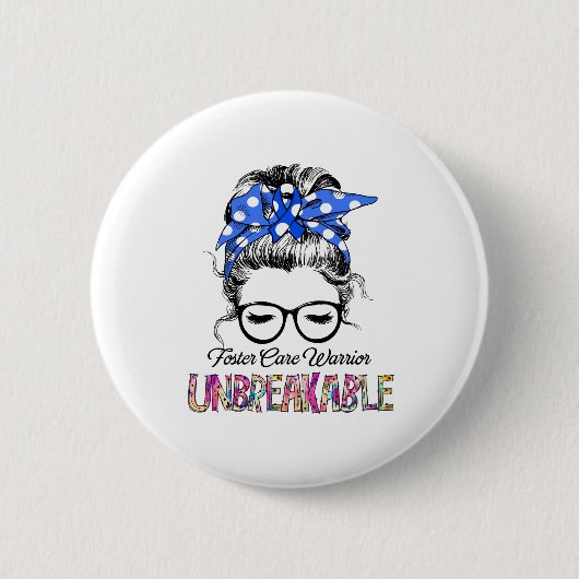 Ondersteuning voor betere zorg ronde button 5,7 cm (Voorkant)