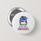 Ondersteuning voor betere zorg ronde button 5,7 cm (Voorkant /achterkant)