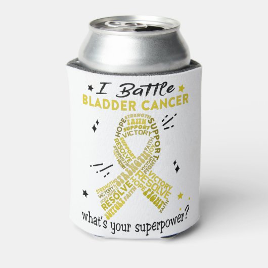 Ondersteuning voor bladekankergriffiers blikjeskoeler (Blikje Achterkant)